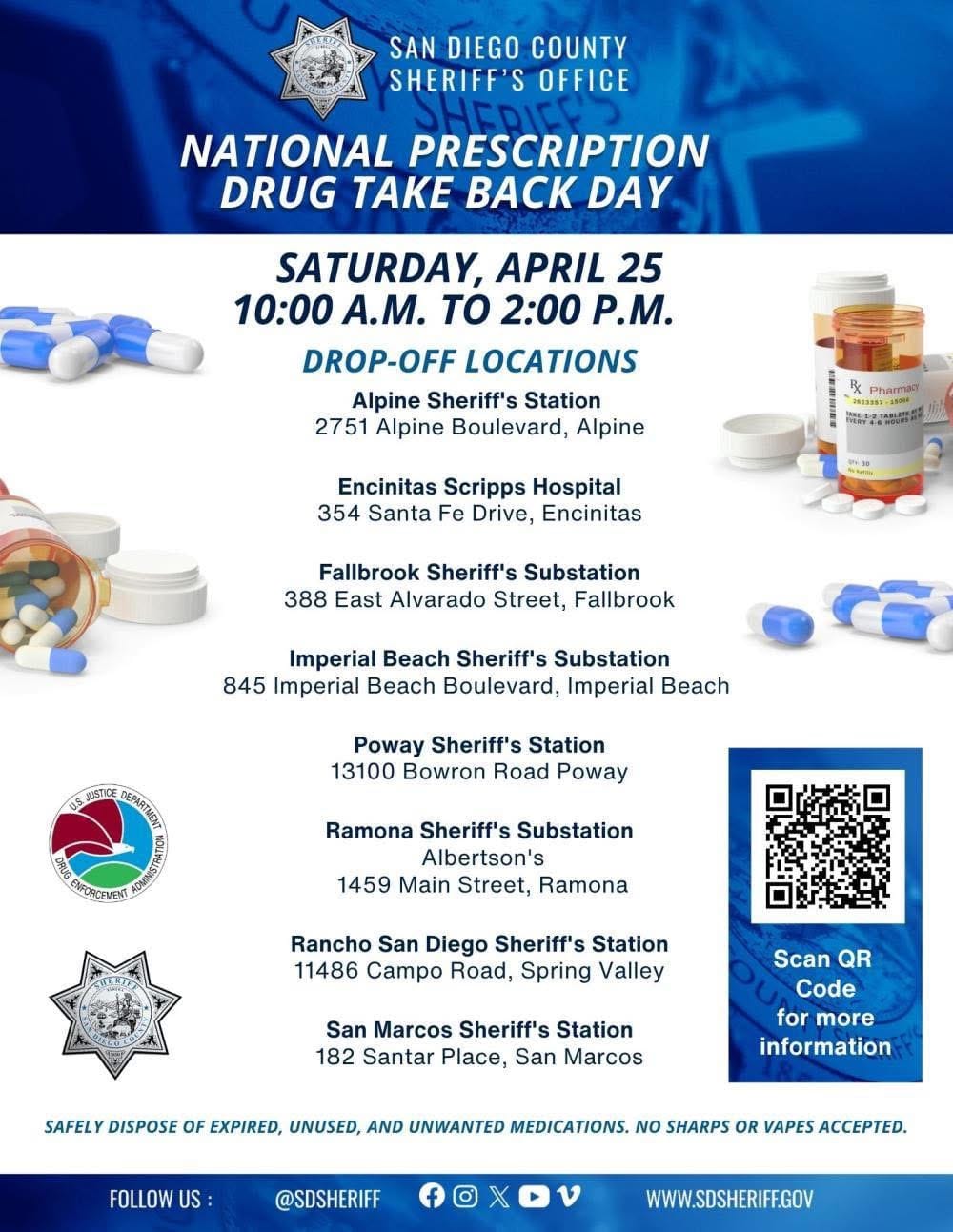 Prescription Drug Take Back Day event photo